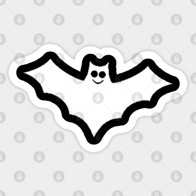 Cute Little Bat Cute Little Bat Sticker TeePublic